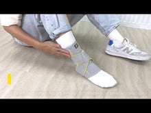 Load and play video in Gallery viewer, NEW ! ! &lt;br/&gt;FS60 Ankle Airy Sleeve Breathable &amp; 4-way stretch with Wrap (Pair)
