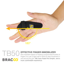 Load image into Gallery viewer, NEW ! ! (*patented)&lt;br/&gt;BRACOO TB50 Finger Armor Wrap 3D Ergo Fixation &amp; Breathable (FlexiFit)
