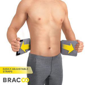 NEW ! ! <br/>BRACOO BP31 Low Back Fulcrum Wrap Ergo Stabilizing Splint