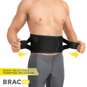 NEW ! ! (*patented)<br/>BRACOO BP61 Low Back Airy Wrap with Cushion & Fixation