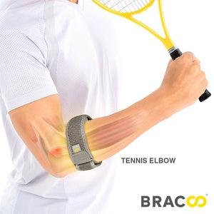 BRACOO EP40 Tennis Elbow Fulcrum Wrap Easyfit with Cushion Pad