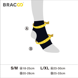 BRACOO FP30 Ankle Fulcrum Wrap Ergonomic Splint