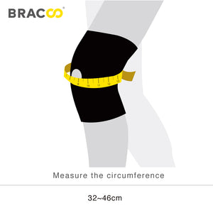 BRACOO KB30 Knee Fulcrum Wrap Dual Splints Stabilizer with Fixation Pad