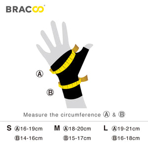 BRACOO TE60 Thumb & Wrist Airy sleeve (pair)
